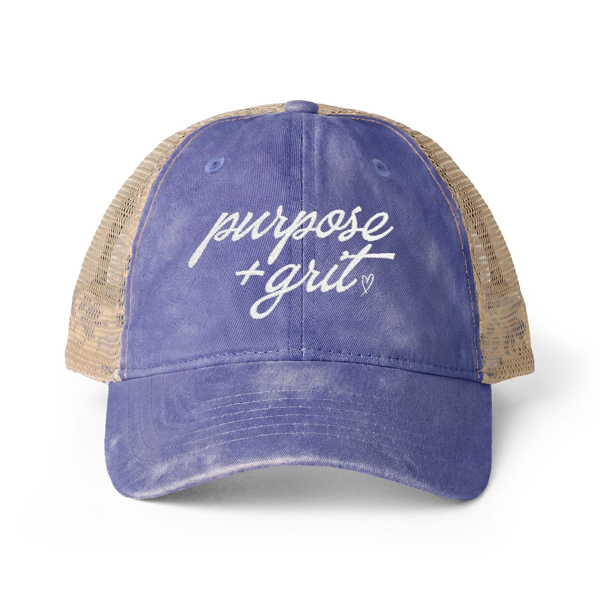 Purpose + Grit Lived-In Mesh-Back Cap