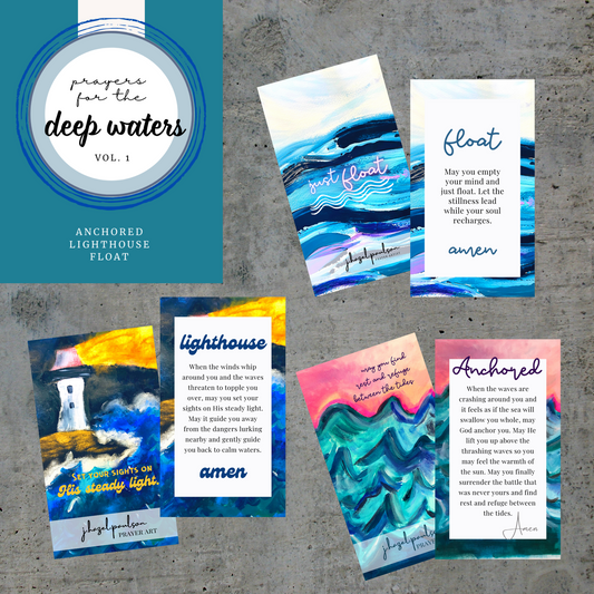 Prayers for the Deep Waters Vol. 1 Prayer Pack
