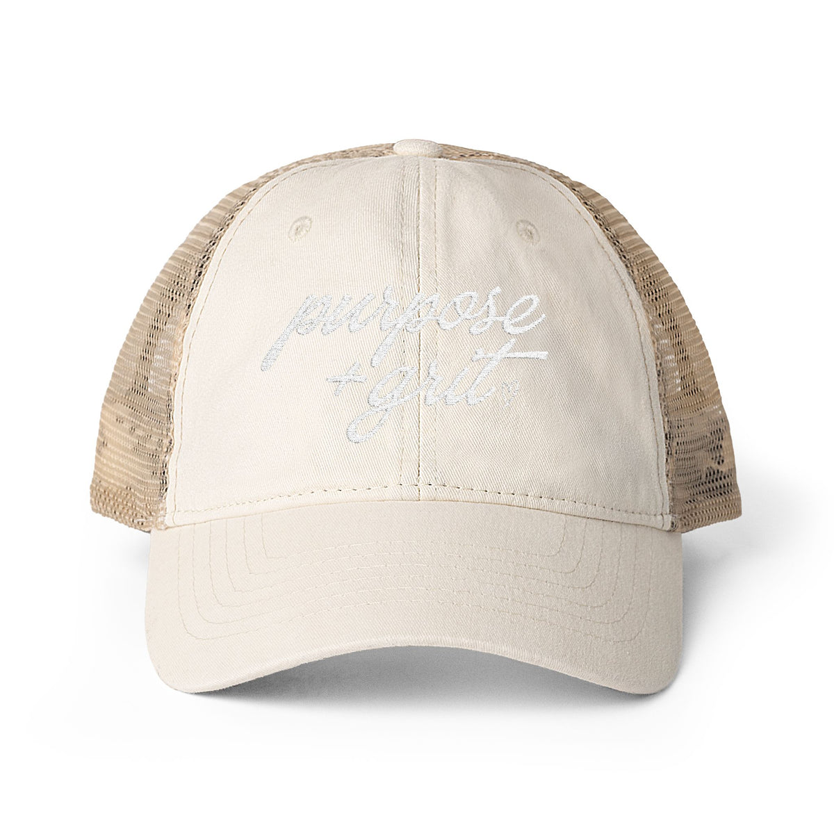 Purpose + Grit Lived-In Mesh-Back Cap