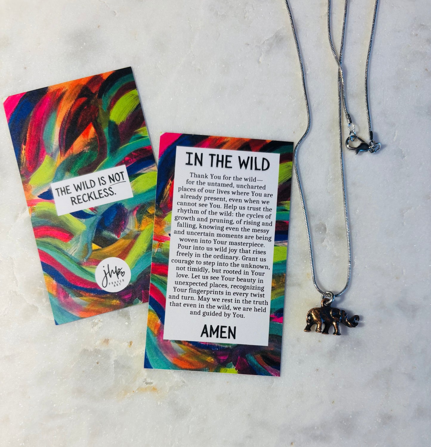 In The Wild Elephant Necklace