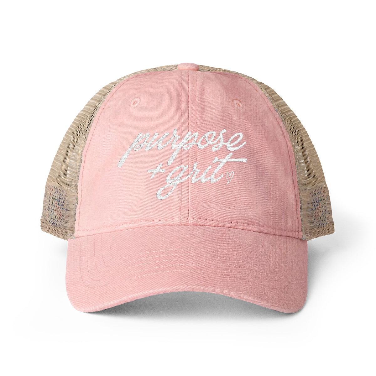 Purpose + Grit Lived-In Mesh-Back Cap