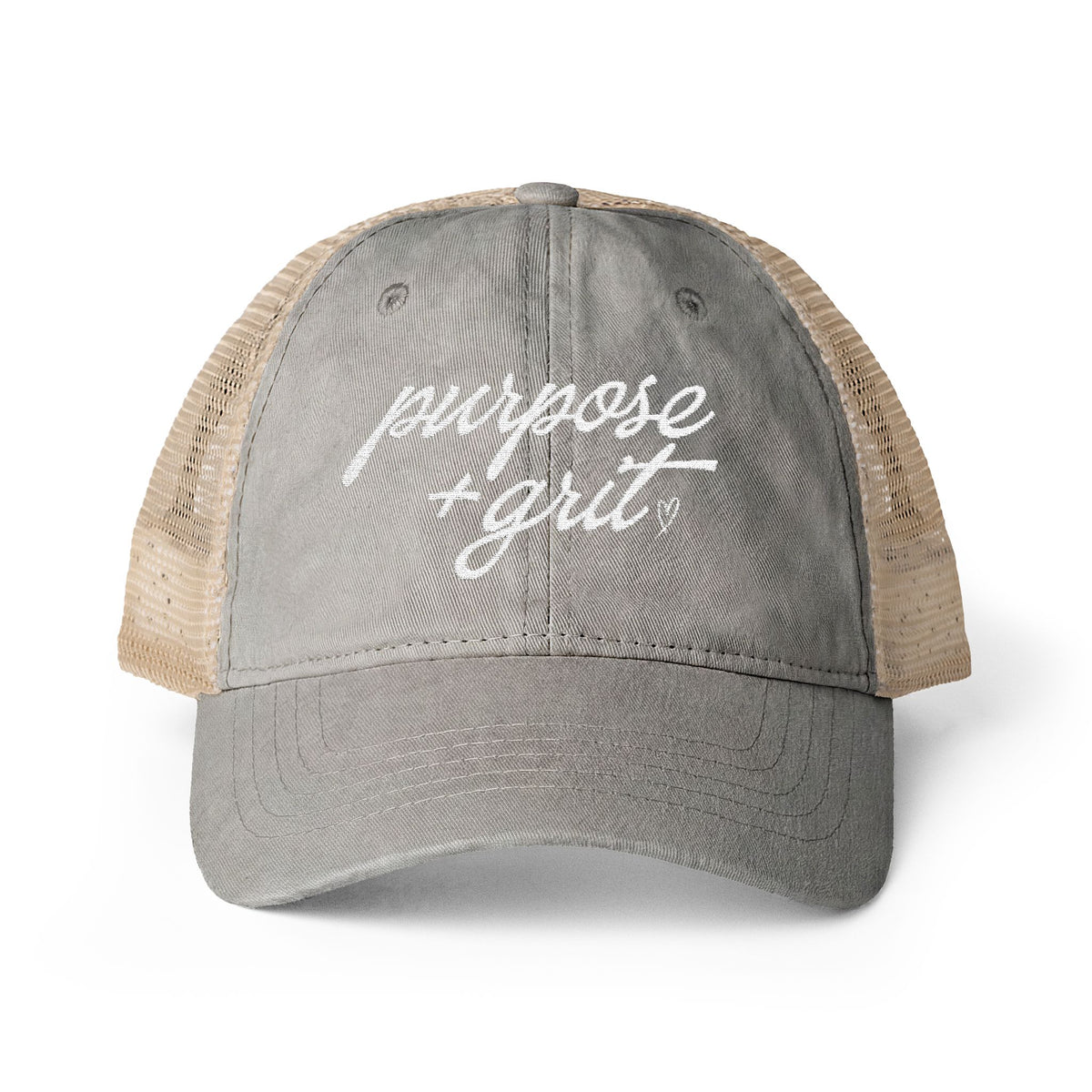 Purpose + Grit Lived-In Mesh-Back Cap
