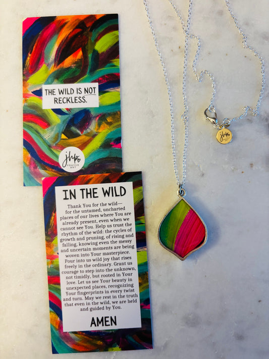 In the Wild, a jhp Prayer Art original Signature Necklace (7)