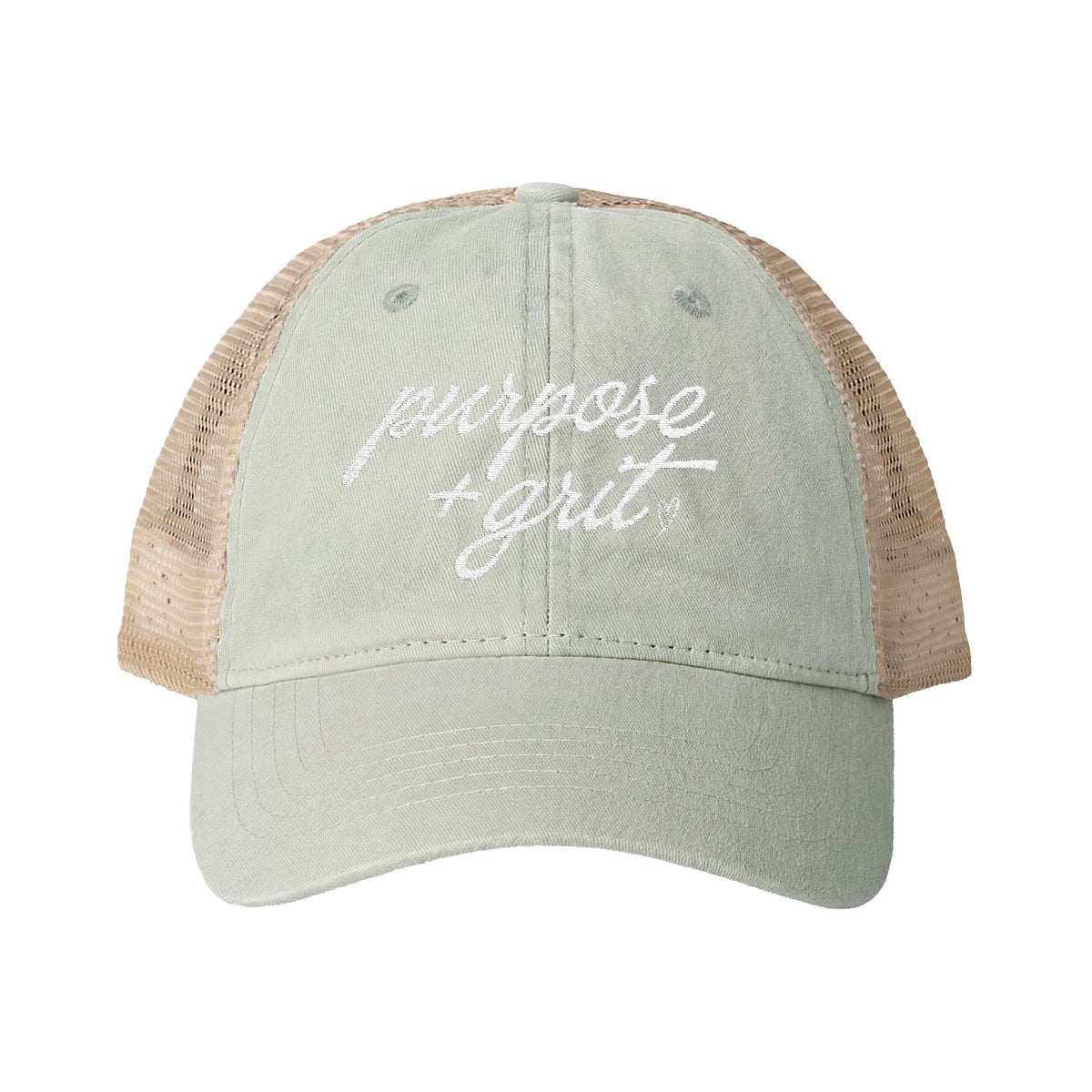 Purpose + Grit Lived-In Mesh-Back Cap