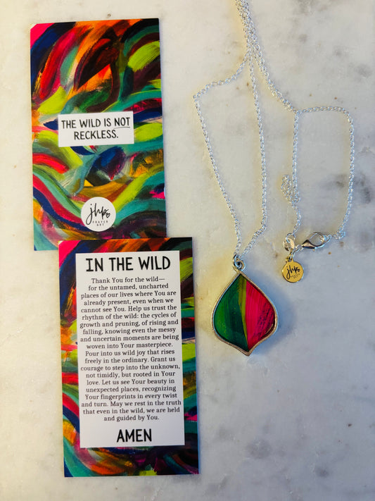 In the Wild, a jhp Prayer Art original Signature Necklace (10)