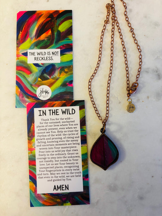 In the Wild, a jhp Prayer Art original Signature Necklace (15)