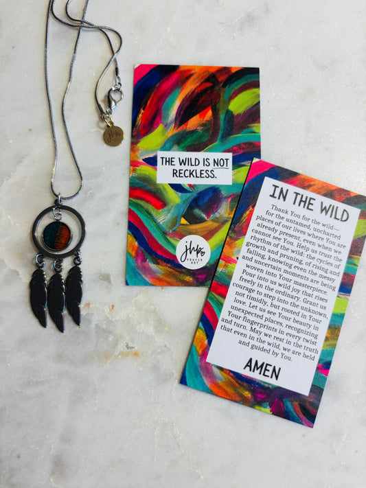 In The Wild Feather Necklace (2)