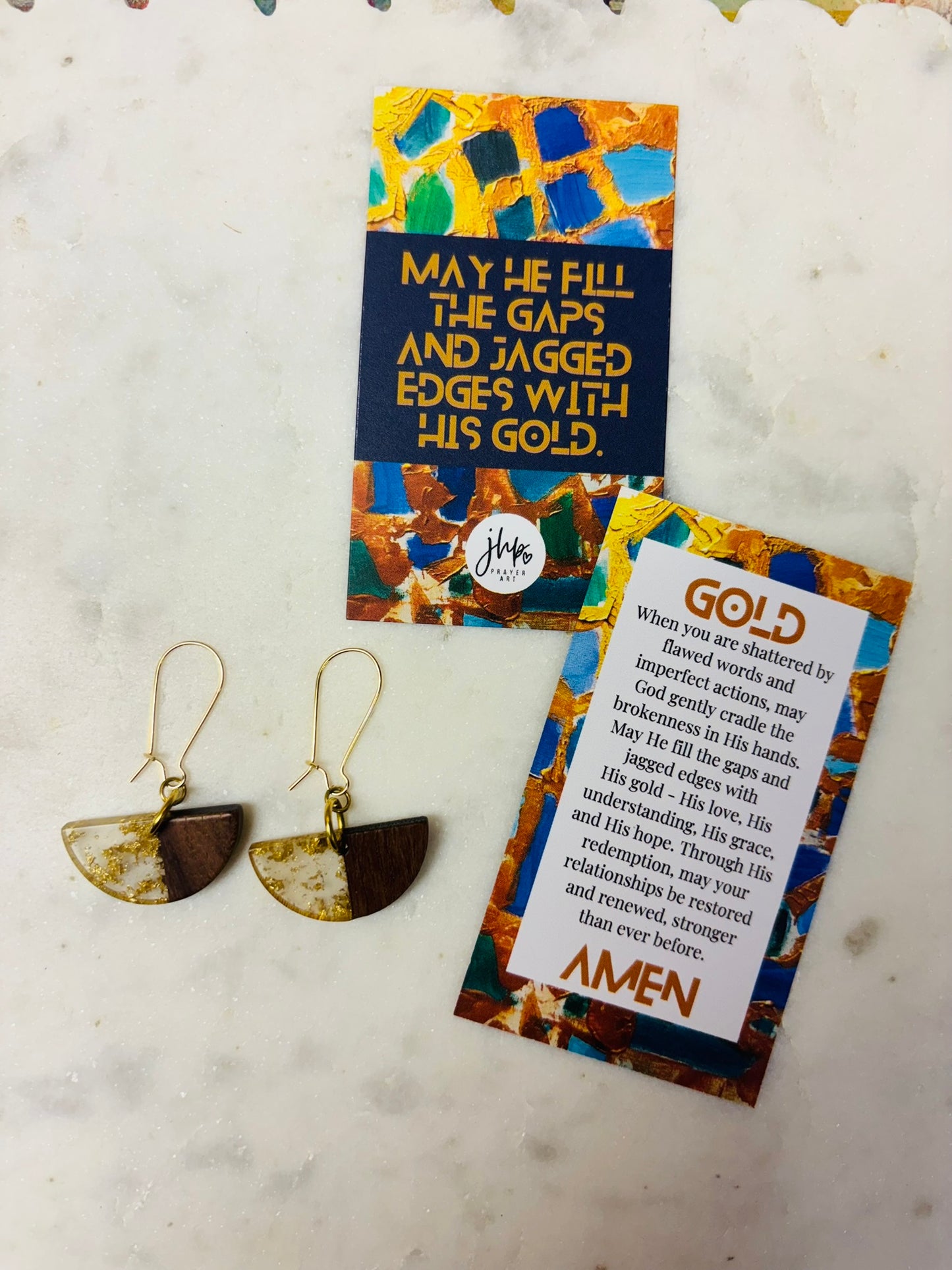 Gold Prayer Earrings (5)