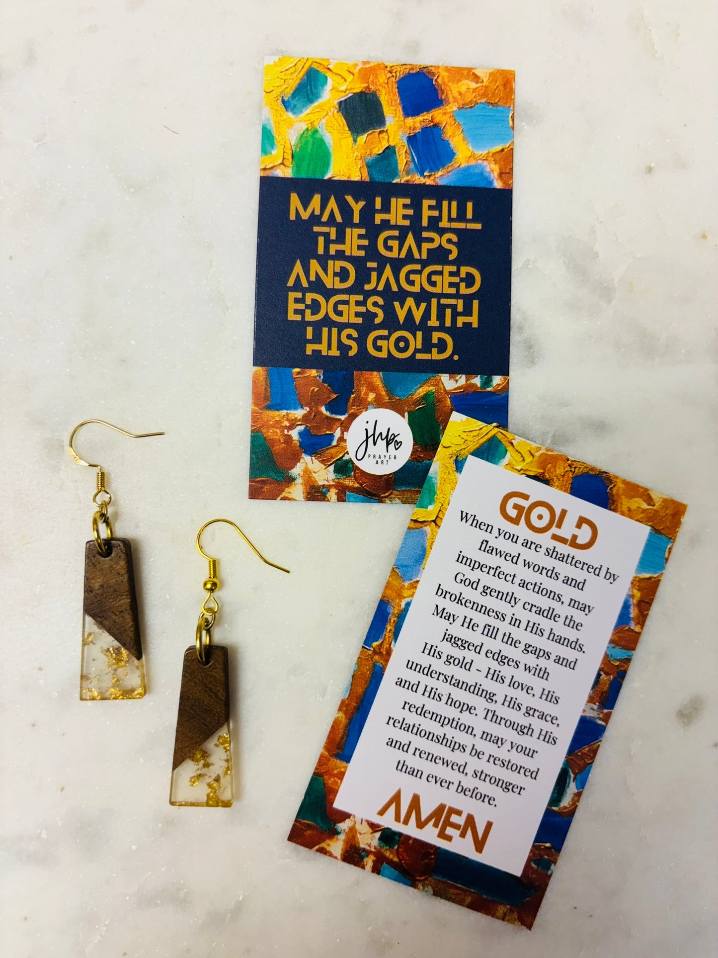 Gold Prayer Earrings (10)