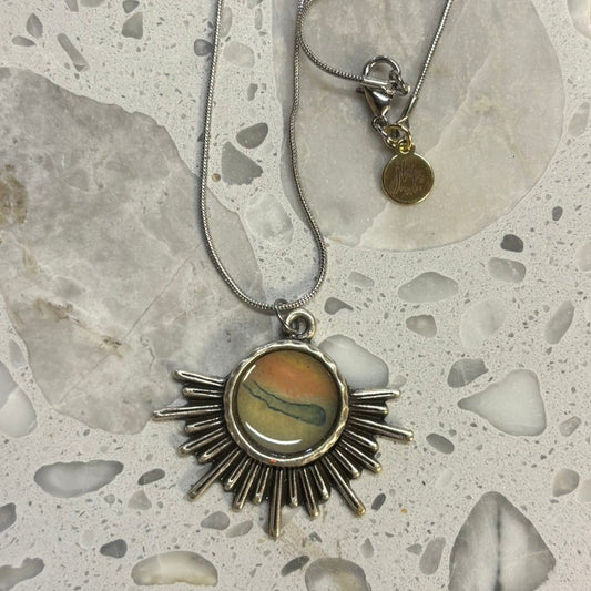 Unraveling, a jhp Prayer Art original Signature Necklace (2)