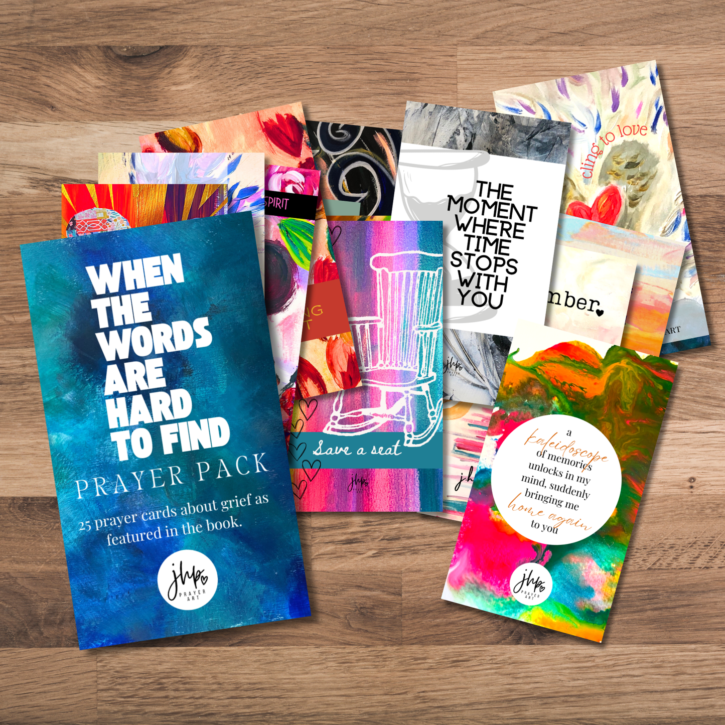 When the Words Are Hard to Find Prayer Cards | 25 Christian Grief Prayers