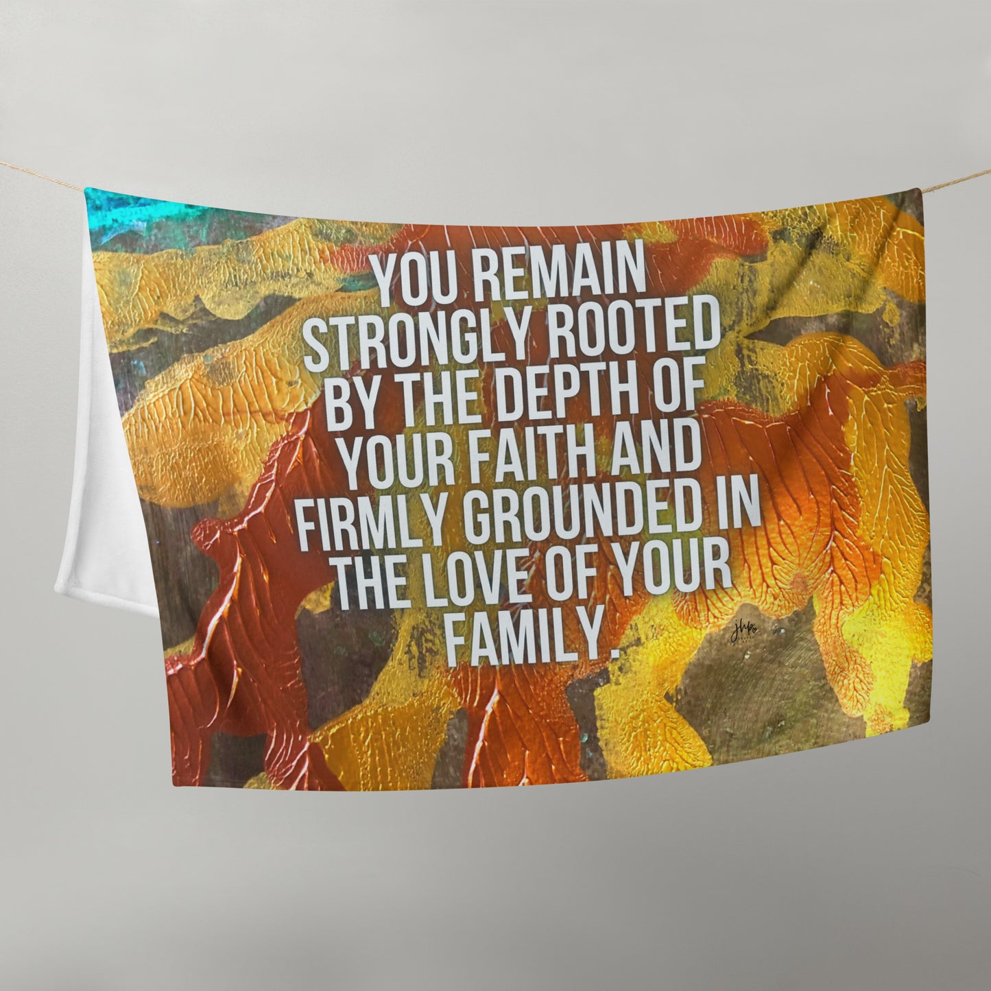 Rooted Throw Blanket