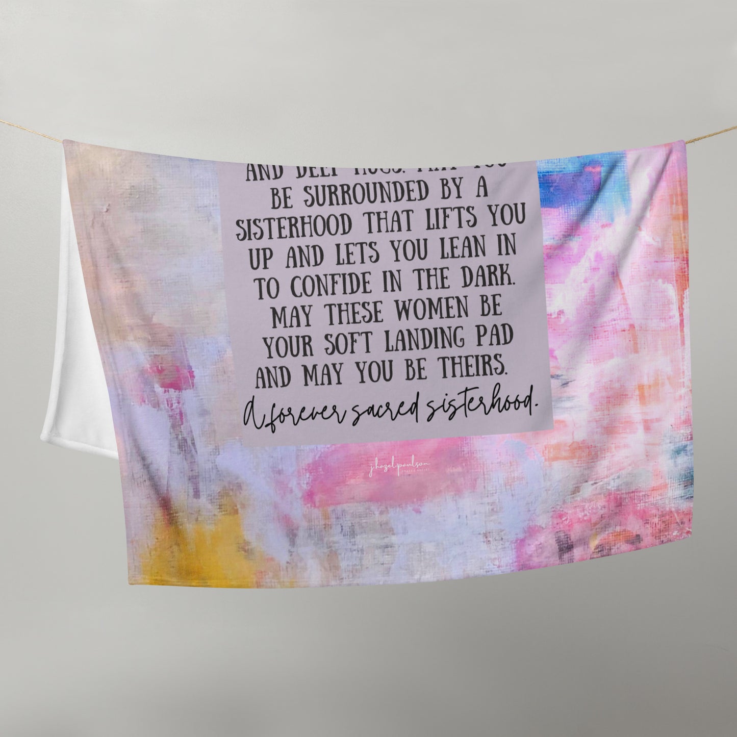The Sisterhood Throw Blanket