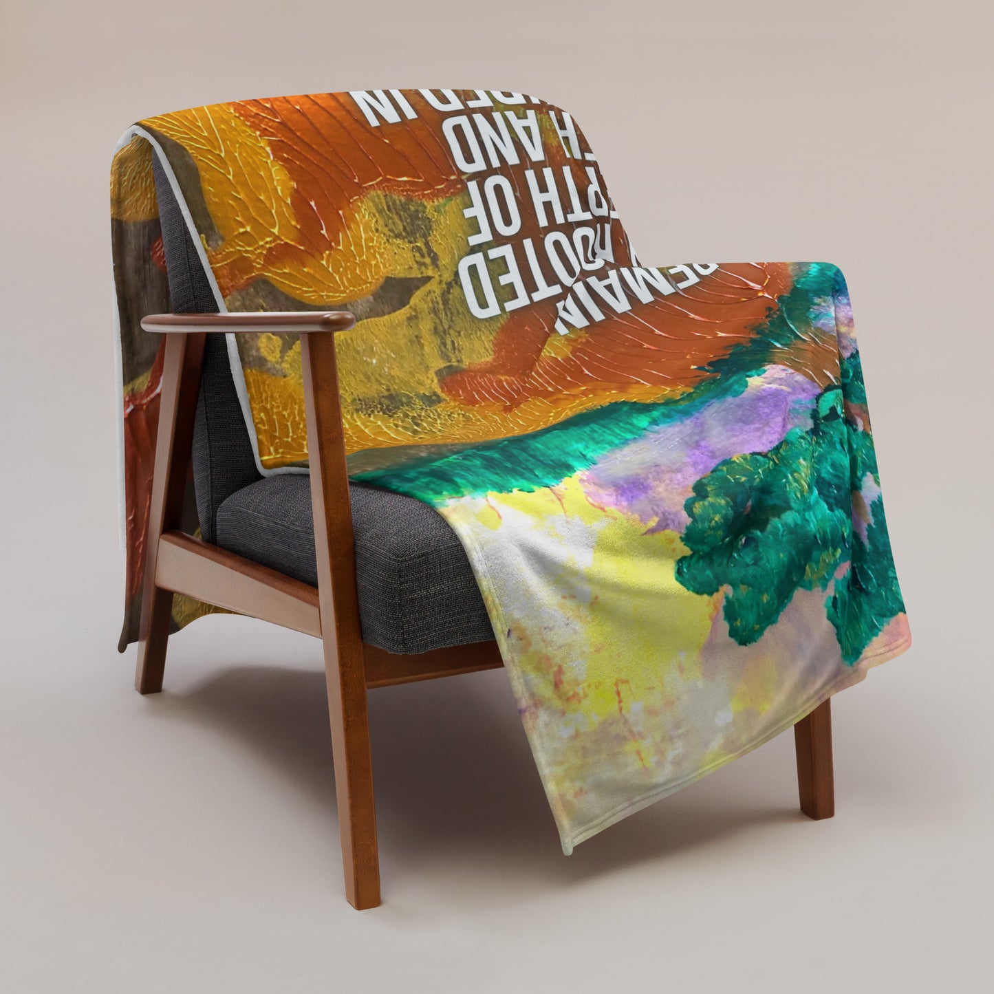 Rooted Throw Blanket