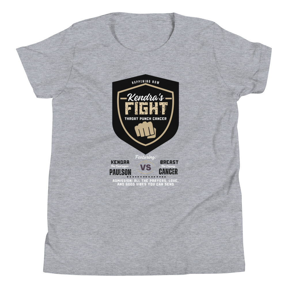 Kendra's Fight Youth Short Sleeve T-Shirt