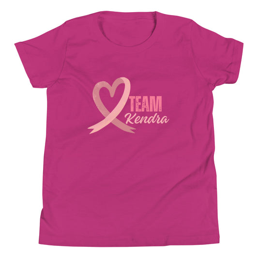 Kendra's Fight Ribbon Youth Short Sleeve T-Shirt