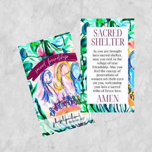 Sacred Shelter Prayer Card