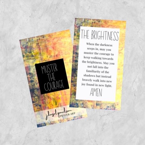 The Brightness Prayer Card