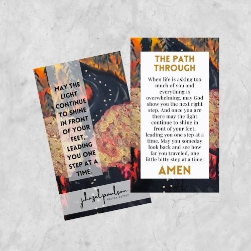 The Path Through Prayer Card