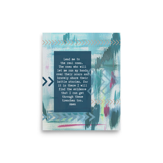 Real Ones 8x10 Print