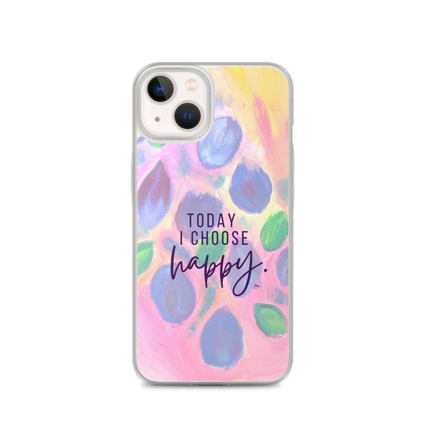 Today I Choose Happy (My Secret Garden, 4) iPhone Case