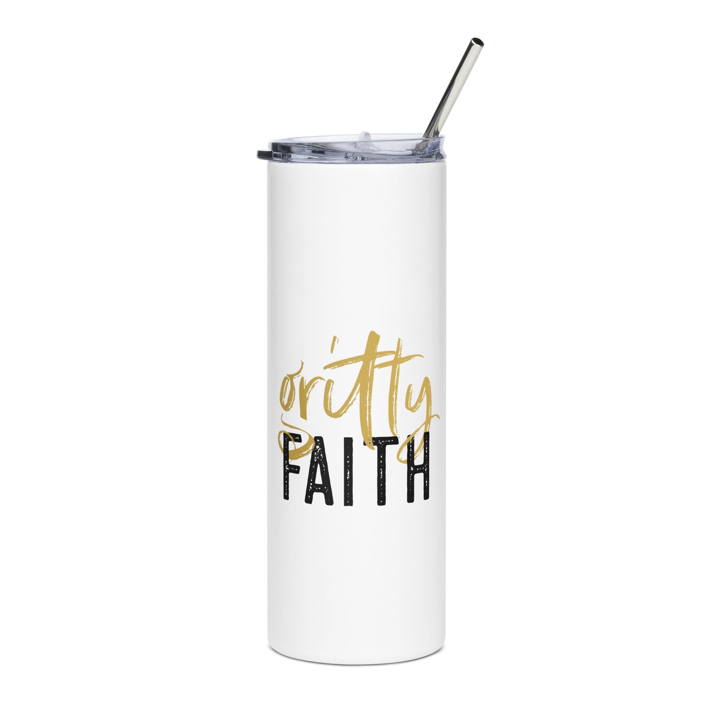 Gritty Faith Stainless Steel Tumbler