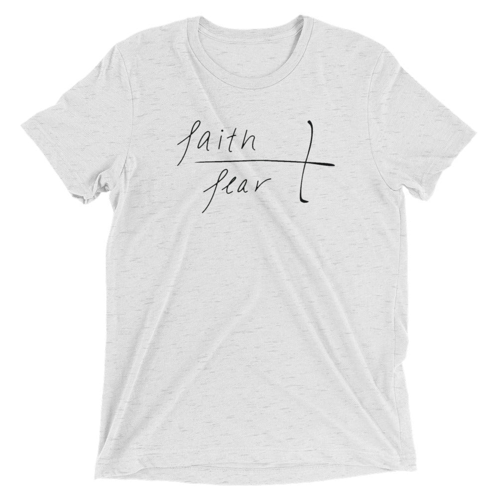 Faith Over Fear Short sleeve t-shirt